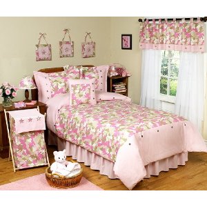Pink Camo Bedding