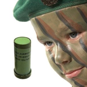 How To Apply Camo Face Paint For Kids